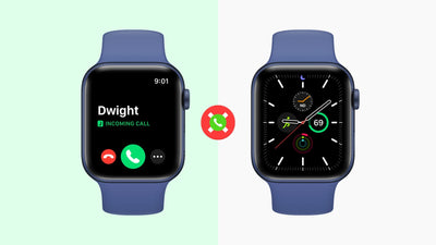 La smartwatch UKLTRA + support de téléphone + un ecouteur